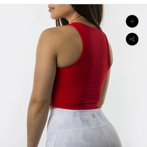 Buffbunny Aurora Crop Top Salsa